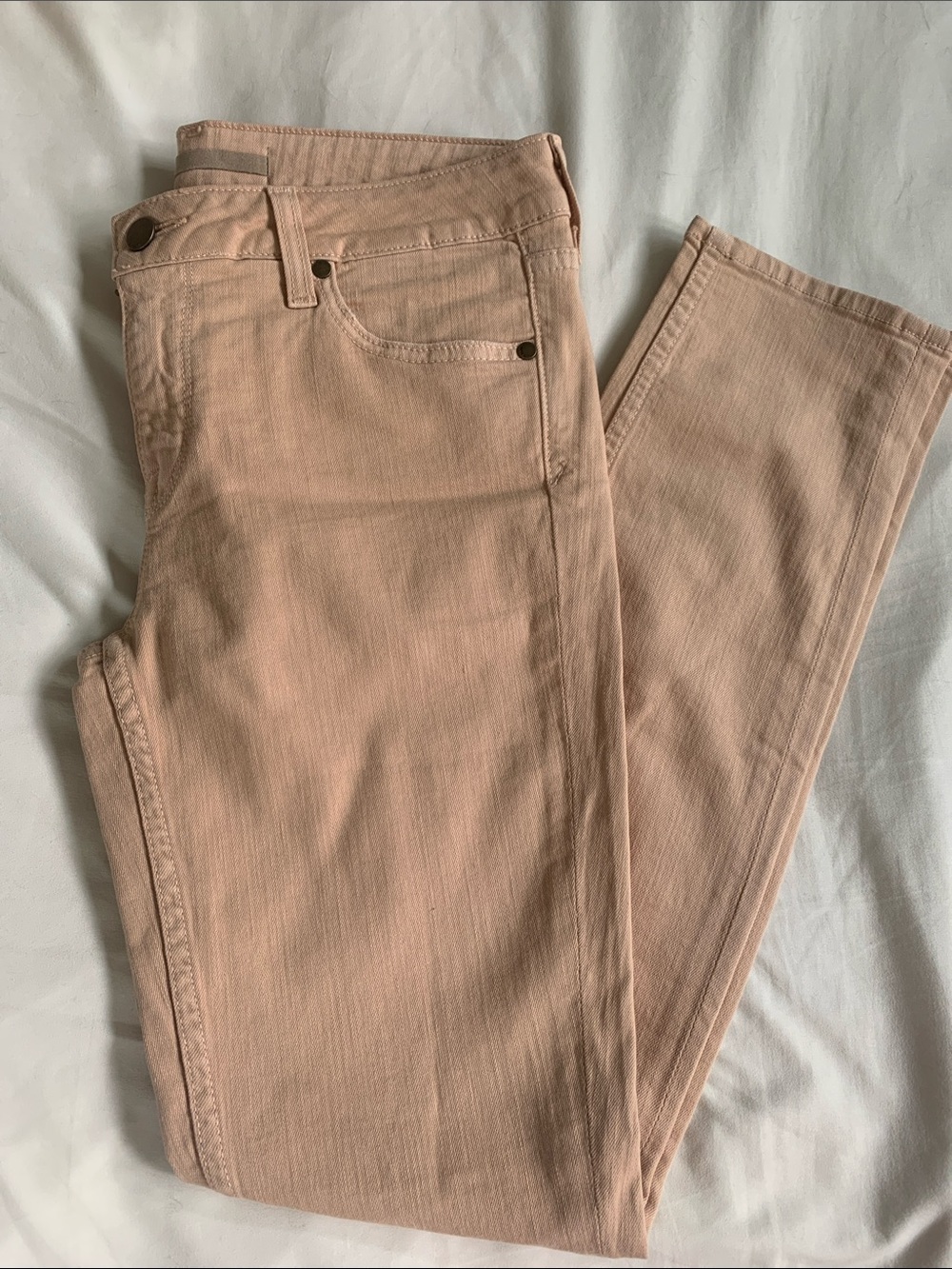 Vince Blush Pink Full Length Premium Skinny Jeans